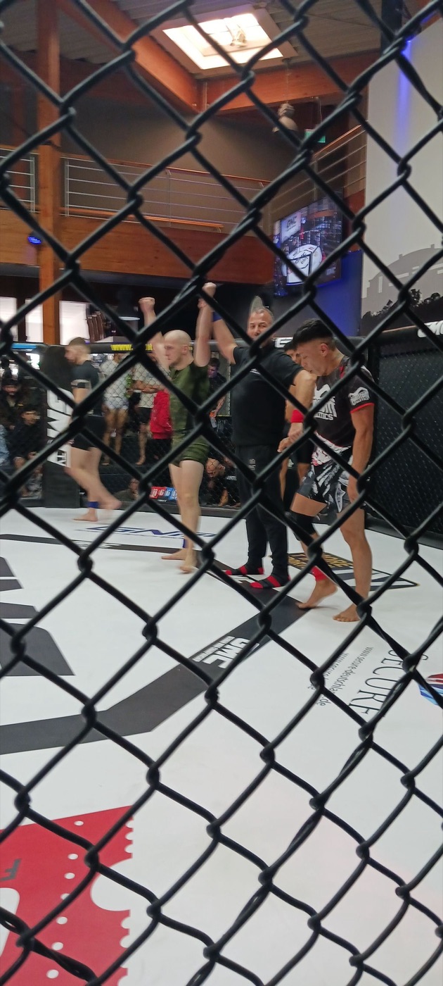 Bodenarbeit beim GMC Grappling Tournament Oktober 2022